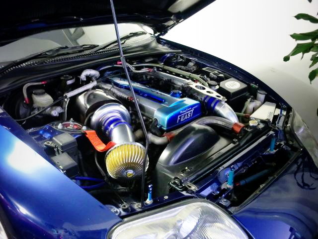 2JZ-GTE ENGINE WITH T88-34D SINGLE TURBO 