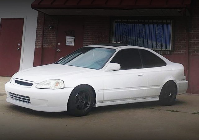 EXTERIOR 2nd Gen CIVIC COUPE WHITE
