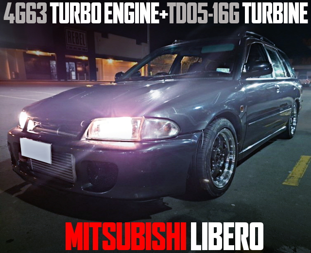 VR4 4G63 TURBO ENGINE MITSUBISHI LIBERO