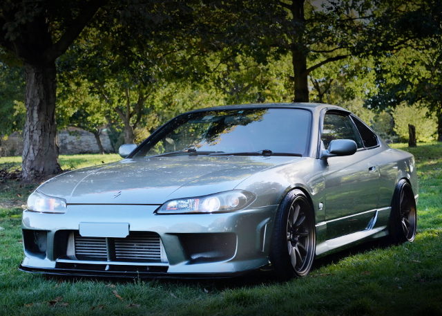 FRONT EXTERIOR S15 SILVIA SILVER