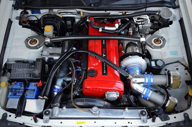 RB26 ENGINE WITH T88-34D SINGLE TURBO