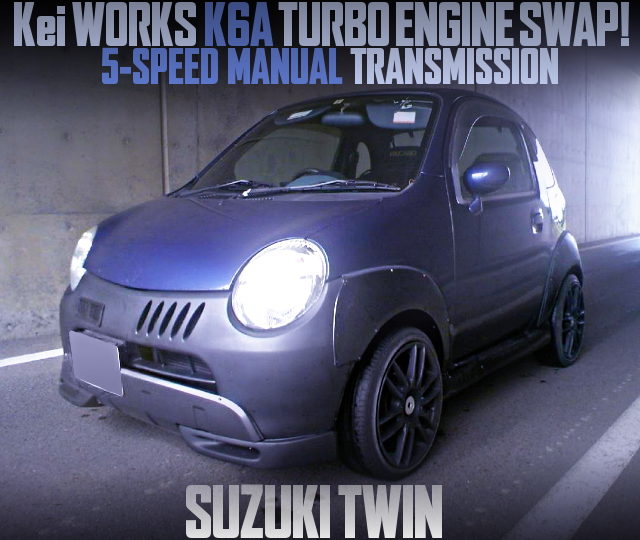 K6A TWINCAM TURBO ENGINE SUZUKI TWIN