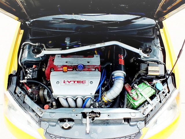 K24A i-VTEC ENGINE WITH TYPE-R K20A HAED