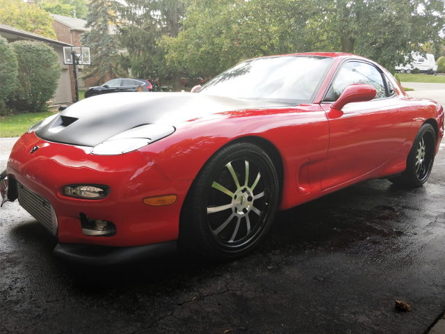 FRONT FENDER FD3S RX7 RED