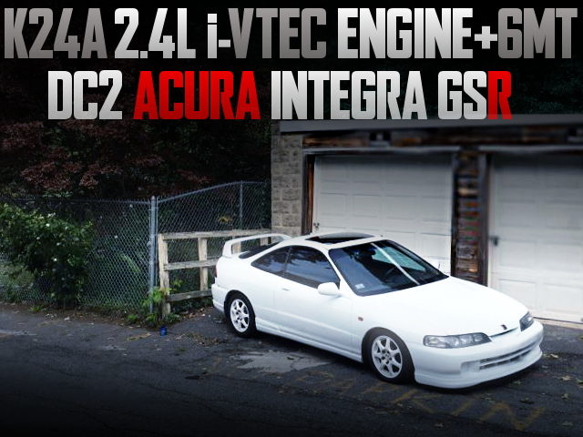 K24A iVTEC ENGINE WITH 6MT DC2 ACURA INTEGRA GSR