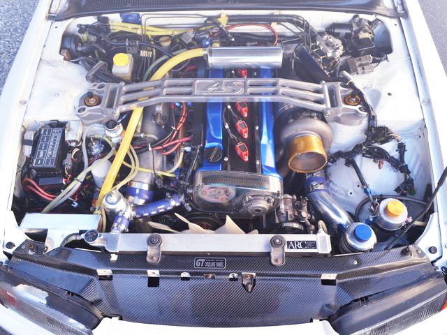 RB26 ENGINE WITH TO4R SINGLE TURBO