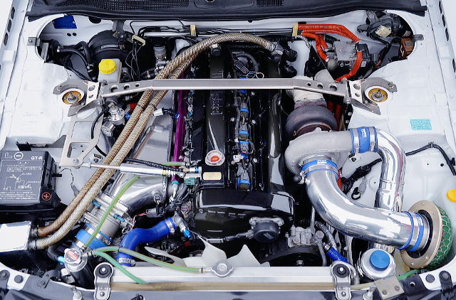 RB26 ENGINE WITH T78 SINGLE TURBO