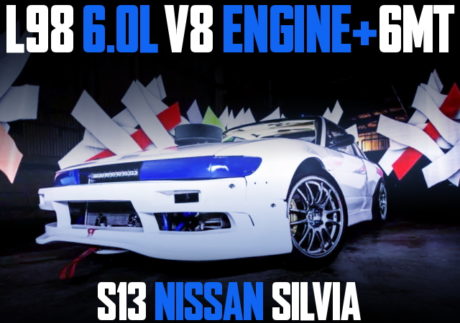 L98 6000cc V8 SWAP S13 SILVIA