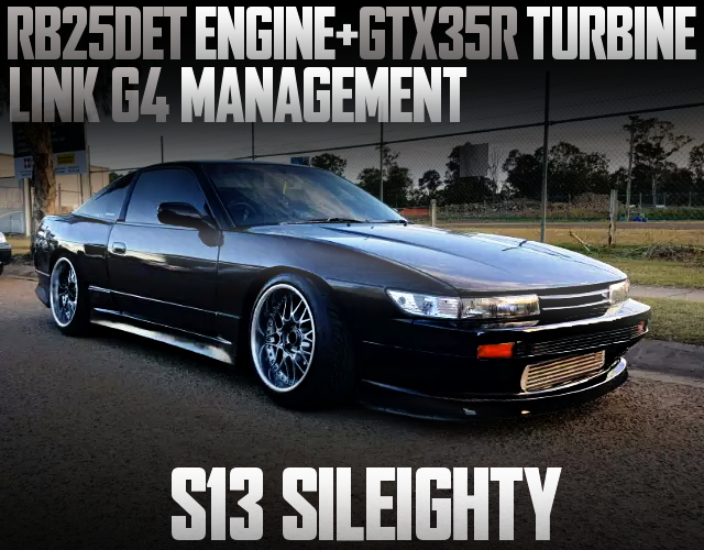 RB25DET WITH GTX35R S13 SILEIGHTY