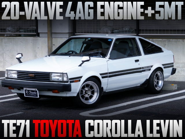20VALVE 4AG WITH 5MT TE71 COROLLA LEVIN