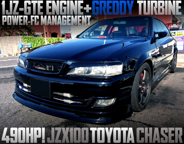 1JZ WITH GREDDY TURBO 490HP JZX100 CHASER