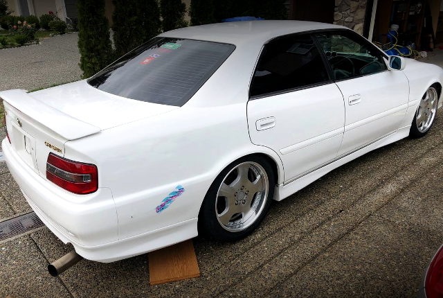 REAR EXTERIOR JZX100 CHASER WHITE
