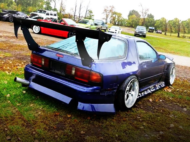 REAR HIGH MOUNT GT WING FOR 2nd Gen RX7