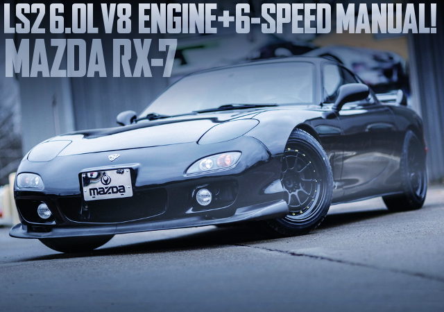 LS2 V8 ENGINE WITH 6MT INTO FD RX7