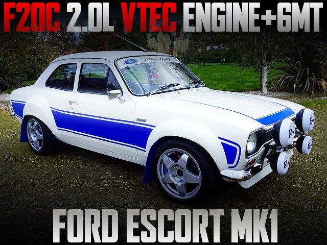 F20C VTEC ENGINE 6MT FORD ESCORT MK1