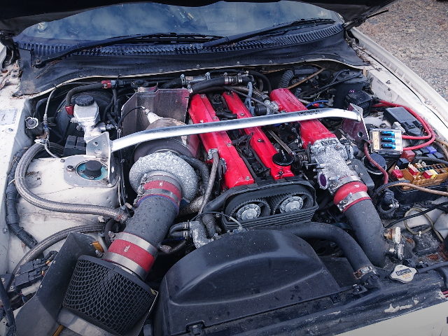 2JZ-GTE ENGINE WITH T88-34D SINGLE TURBO 