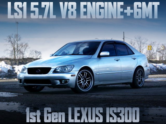 LS1 5700cc V8 ENGINE WITH 6MT INTO LEXUS IS300