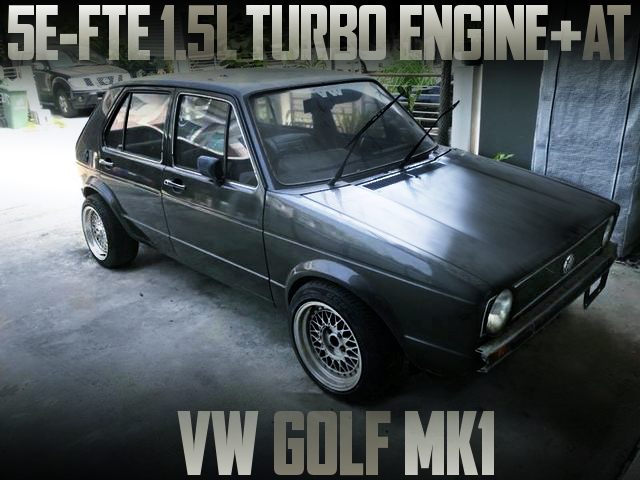 5E-FTE 1500cc TURBO ENGINE VW GOLF MK1