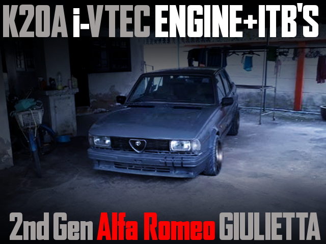 K20A iVTEC ENGINE SWAP ALFA ROMEO GIULIETTA