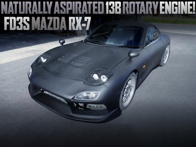 NA CONVERSION TO 13B-REW ROTARY ENGINE INTO FD3S RX7