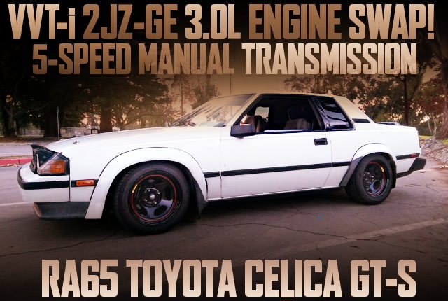 VVTi 2JZ-GE ENGINE SWAP RA65 CELICA GTS COUPE