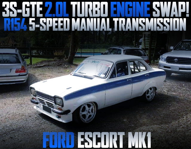 3S-GTE TURBO ENGINE FORD ESCORT MK1