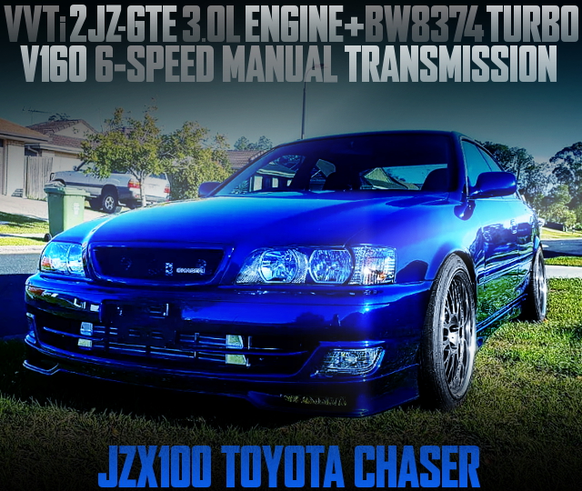 2JZ-GTE SWAPPED JZX100 CHASER
