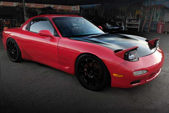 FRONT EXTERIOR FD RX-7 RED