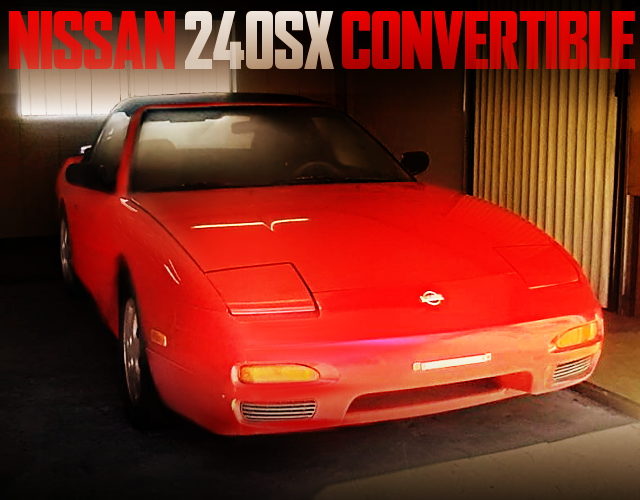 S13 240SX CONVERTIBLE RED