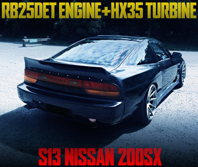 RB25DET WITH HX35 TURBO FOR S13 200SX