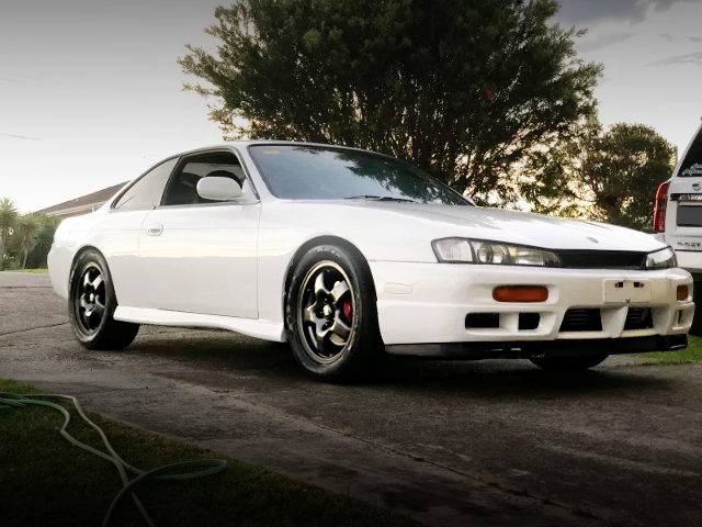 FRONT EXTERIOR KOUKI S14 SILVIA WHITE