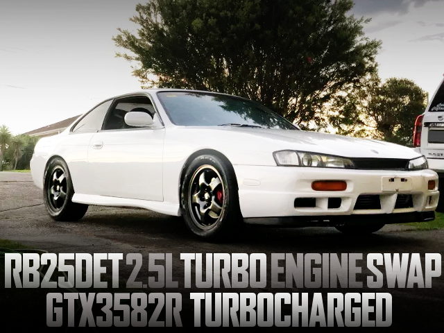 RB25DET TURBO ENGINE S14 SILVIA