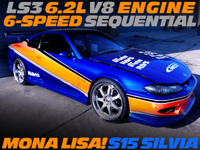 LS3 V8 ENGINE 6MT S15 SILVIA MONA LISA