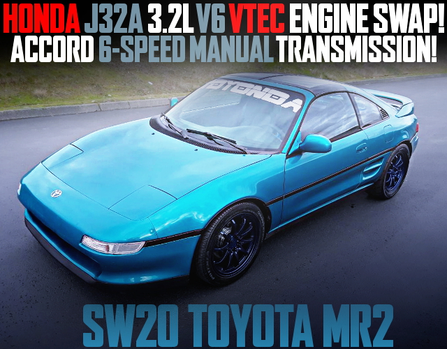 J32A V6 VTEC AND 6MT WITH AW20 MR2