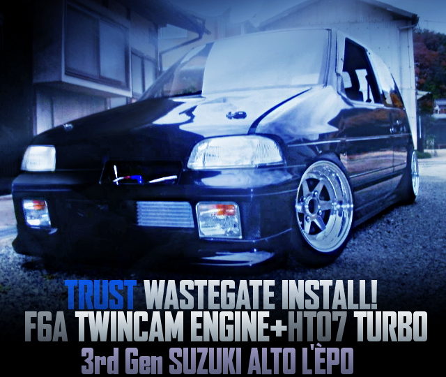 F6A TURBO ENGINE WITH WASTEGATE ON 3rd Gen ALTO LEPO