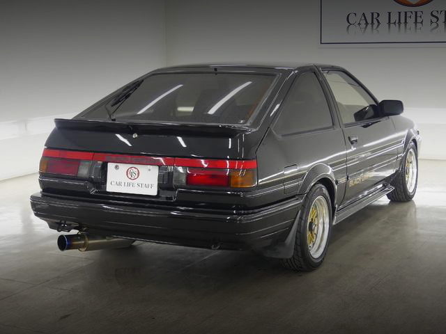 REAR EXTERIOR AE86 BLACK LIMITED