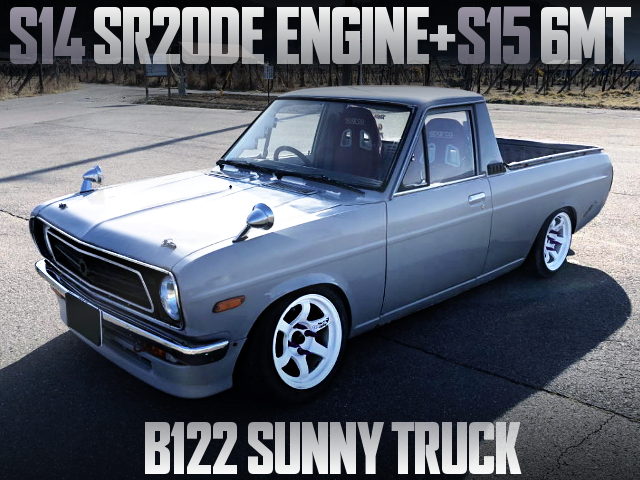 SR20DE ENGINE WITH 6MT INTO SUNNY TRUCK