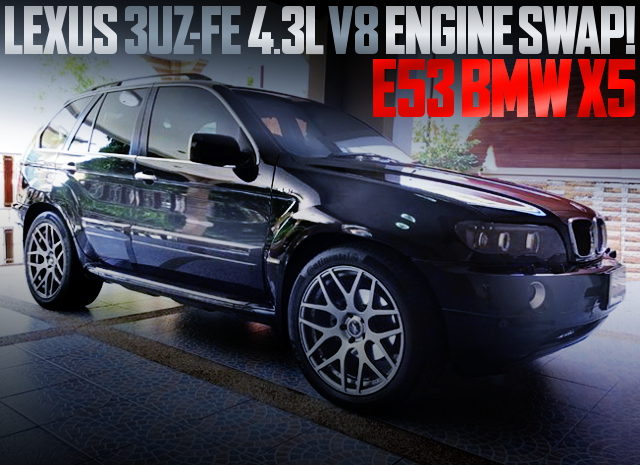 3UZ-FE 4300cc V8 ENGINE SWAP E53 BMW X5