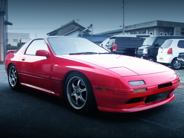 FRONT EXTERIOR FC3S RX-7 RED