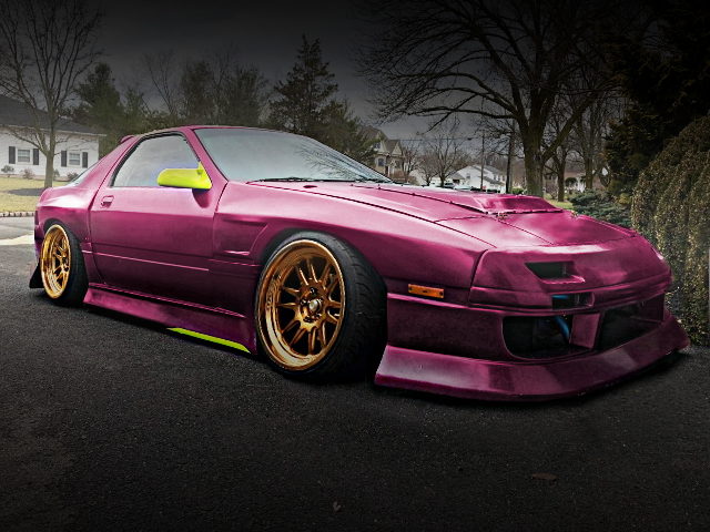 FRONT EXTERIOR FC3S RX-7 WIDEBODY 