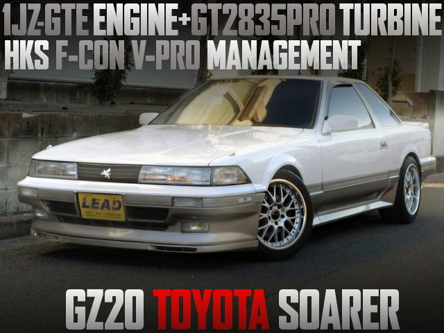1JZ-GTE WITH GT2835ORO TURBO FOR GZ20 SOARER