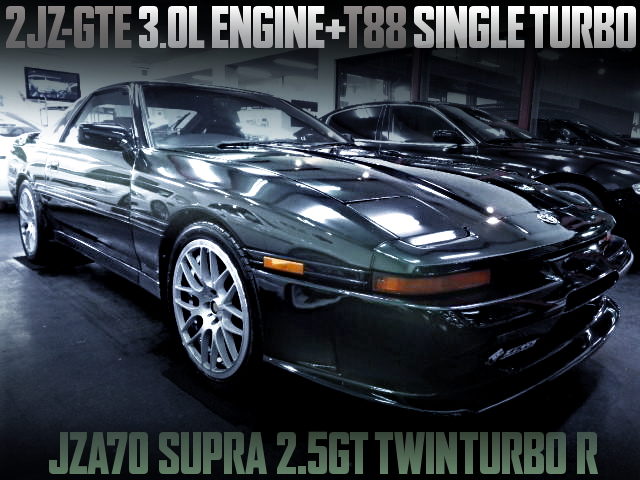 2JZ-GTE WITH T88 SINGLE TURBO FOR SUPRA MK3