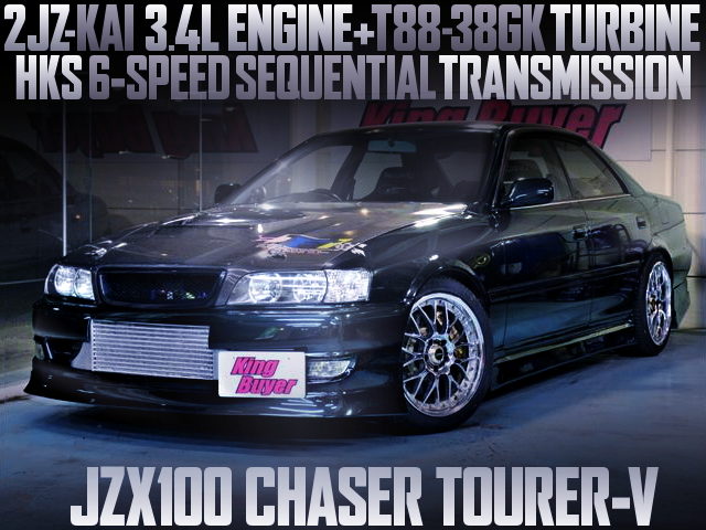 2JZ 3400cc T88-38GK TURBO WITH 6MT FOR JZX100 CHASER