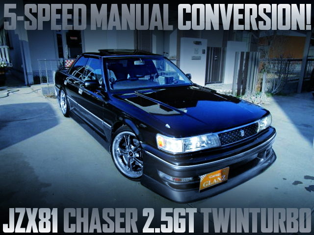 5MT CONVERSION JZX81 CHASER 25GT TWINTURBO