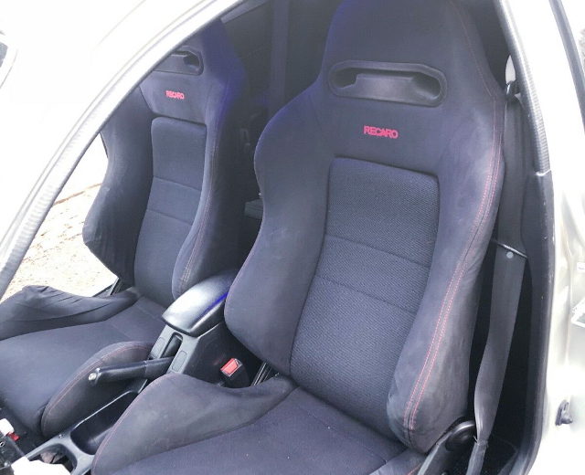 RECARO SEATS BLACK