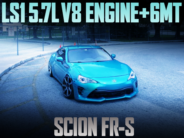 LS1 5700cc V8 ENGINE WITH 6MT FOR SCION FR-S