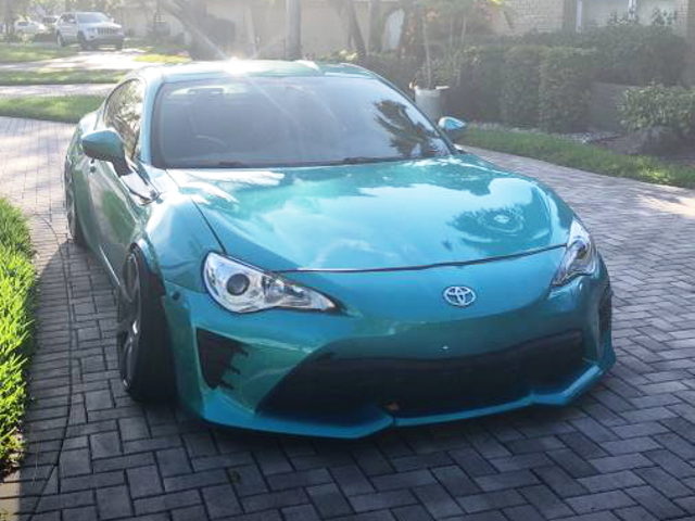 FRONT FACE TO SCION FR-S