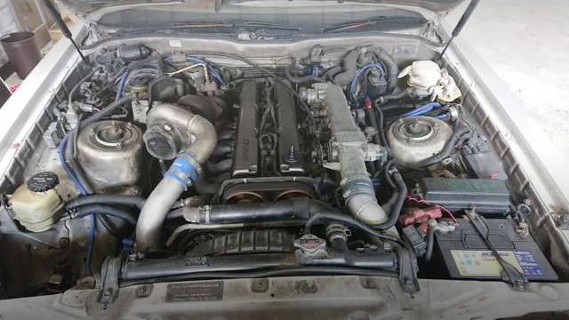 NON VVTi 1JZ-GTE ENGINE WITH AFTERMARKET TURBO