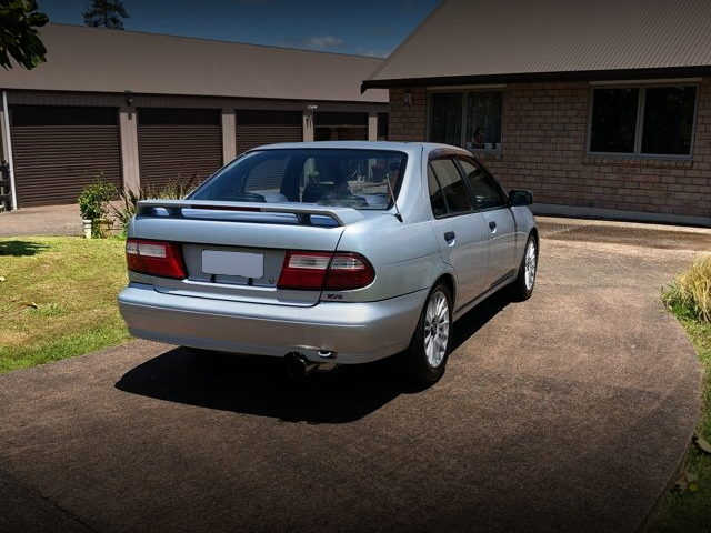 REAR EXTERIOR PULSAR SEDAN