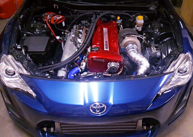 RB26 ENGINE WITH GT45R SINGLE TURBO